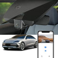 Fitcamx 4K Dash Cam Compatible with Hyundai IONIQ 6 2023 2024 2025 Limited SEL (Has Auto-Dimming), OEM Style, 2160P UHD Video, Built-in WiFi & APP, Loop Recording, G-Sensor, Easy to Install, 64GB Card