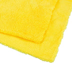Maxshine 16" x 16" Universal 5-Piece Edgeless Microfiber Towel Set – Ultra Plush, Extra Absorbent 380GSM – Ideal for Car Wash, Home Cleaning & Pet Drying – Detailing Supplies