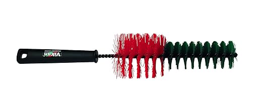 Vikan 521052 Interior & Exterior Brush Set w/ 3 Brushes, Transport Line