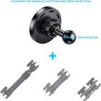 Magnetic Wireless Charging Phone Holder with 20mm Ball Mount for MagSafe Charge, [Heavy-Duty] 20mm Ball for MagSafe Charger Compatible with Bulletpoint Mounting Solutions