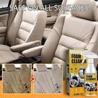 2PCS Purpose Foam Cleaner, All Around Master Foam Cleaner,Purpose Cleaner for car, Upholstery Cleaner for car Seats, Interior, Car seat Stain Remover