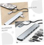 Operitacx USB Hub Type USB Expander for Laptops High-Speed Data Transfer Compact Design for and Office Use