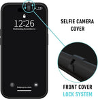 Spy-Fy iPhone 16 Pro Privacy Case with Camera Covers Front and Rear | Magsafe compatible and Kickstand | Protect Your iPhone and Privacy | 6-Foot Drop Proof | 6,3 Inch | Camera Protection by Valenta