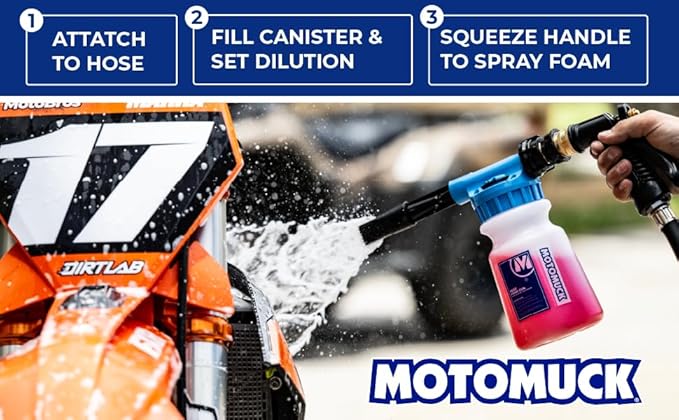 Hose foam Gun - Car Wash Foam Gun - Sprayer - Spray Gun Cleaner - Snow Foam Blaster