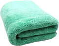 Microfiber Drying Towel 1400GSM, Coral Fleece Plush Car Wash Towel for Detailing Polishing, Lint Free for Car Home(40x40cm)