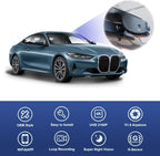 Fitcamx 4K Dash Cam Suitable for BMW 3 4 Series M3 M4 2020-2024 (Model A) 330i 430i Xdrive 330e M340i M440i Coupe, OEM Style, 2160P UHD Video, Built-in WiFi & APP, Loop Recording, G-Sensor, 64GB Card