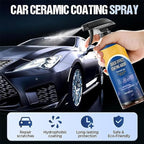 Quick Effect Coating Agent for Car: 3-in-1 Ceramic Sealant Spray - Hydrophobic Ceramic Paint Car Wax Sealant Spray for Paint, Glass, Plastic and Meta (1 pcs)