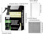 Auto Interior Cleaning Kit, Gentle Cleaning, Comes with Cleaner, Towel and Sponge for Daily Use(2set)