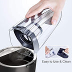 Handheld Vacuum Cordless car Cleaner, Powerful Cyclone Suction, Portable Rechargeable Household