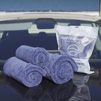 Premium Car Drying Microfiber Towel, Double Sided, Hand Pockets, Easy Grip, 1300 GSM, Super Absorbent, Ultra Soft, Detailing, Cleaning, Car Wash - Cars, Trucks, SUVs (Large - 1-Pack)