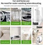 Multi-Purpose Foam Cleaner,30/60ml Car Interior Foam Refinisher Cleaner,All Around Master Foams Cleaners,Strong Stain Remover for Cars Interior and Kitchen