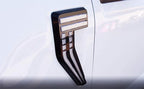 iJDMTOY Clear Lens White/Amber Full LED Illuminated Fender Side Marker Lights Compatible with 2021-up Gen14 Ford F-150 Truck (Excluding Raptor)