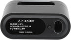 Smart Car Air Purifier, Portable Ionic Deodorizerfor Smoke Pet Odors, USB C Car Air Freshener,Silent Air Cleaner for Cars Home