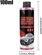 Vehicle Wash Soap - 100ml Concentrated Car Wash Soap, Foaming Car Cleaner For Auto Exterior, Eco-Friendly Vehicle Wash Solution For Sedan, Truck, Suv – Multipurpose Car Shampoo & Stain Remover