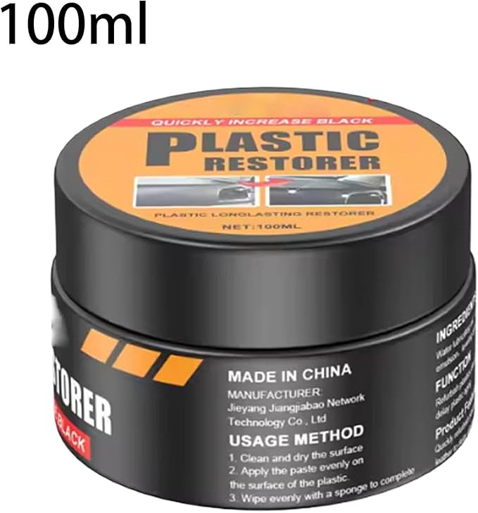 Car Leather Care Cream – Interior Restoration Paste, Deep Conditioning Formula, Long Lasting Shine Protection, Soft Texture Application, Non Greasy Finish | Ideal for Auto Detailing Dashboard Door