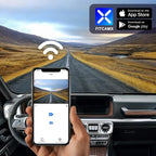 Fitcamx Front 4K+Rear 1080P Dash Cam Adapts for Mercedes-Benz G-Class 2019-2024 G550 (HD2-6166/with 10 Vents), OEM Look, Dual HD Video, WiFi & APP, Loop Recording, G-Sensor, Easy to Set, 128GB Card