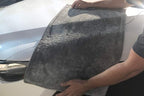 [Dreadnought] Microfiber Car-Drying Towel, Superior Absorbency for Drying Cars, Trucks, and SUVs, Double-Twist Pile, One-Pass Vehicle-Drying Towel (20"x30", Gray) 1-Pack
