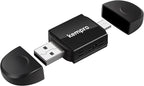 Wireless CarPlay & Android Auto Adapter, 2026 Upgraded Chipset, 2-in-1 Plug & Play Dongle, Wired to Wireless Converter, USB-A/USB-C, Auto Connect, iPhone iOS 10+ Android 11+, Cars 2016+