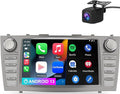 Car Radio Andriod 13 for Toyota Camry 2007-2011, 9 inch Touch Screen 2GB+32GB Head Unit with Wireless CarPlay Android auto Bluetooth WiFi SWC GPS Reverse Camera