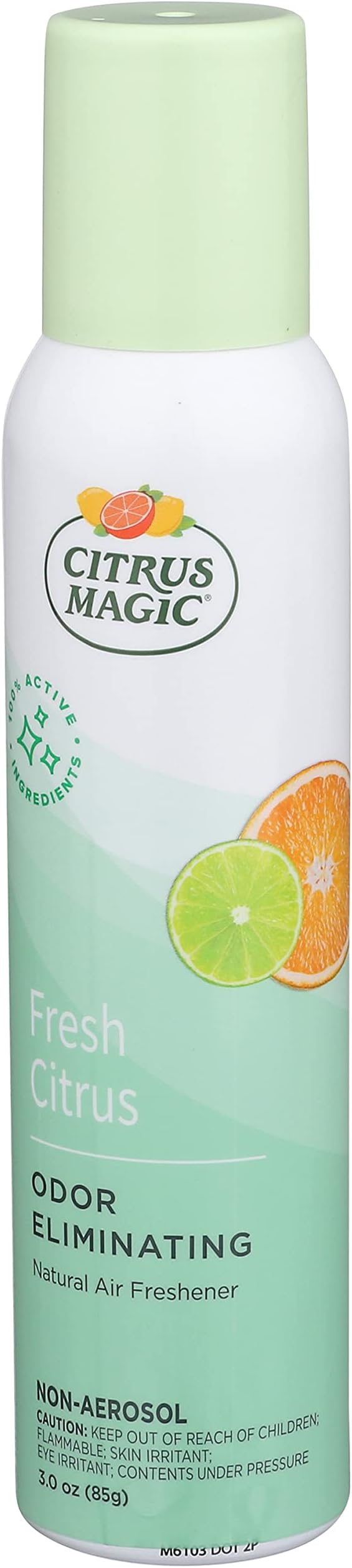 Citrus Magic Natural Odor Eliminating Air Freshener Spray, Fresh Citrus, 3-Ounce