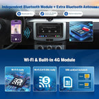 Eonon 9 inch Headunit for Volkswagen Golf MK5/MK6 Jetta/SEAT Skoda 6+64GB 5G LTE CarPlay Android Auto Bluetooth DSP EQ MirrorLink Support DAB+ OBDII Backup Camera Car Radio Stereo VWX6S2