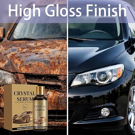 PTZ Crystal Serum – Advanced Graphene Ceramic Coating for Cars (2 Set)
