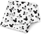 Milk Snob Disney Infant Boy/Girl Swaddle Blanket, Soft Receiving, Security and Play, Toddler Infant NewbornBedding, Baby Shower, Baby Registry Gift (Mickey Mouse Sketch) 34 * 34 inches