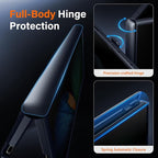 MOBOSI for Samsung Galaxy Z Fold 7 Case with Privacy Screen Protector, [Compatible with Magsafe], [Built-in Kickstand & Full Body Hinge Protection] Magnetic Slim Phone Case for Z Fold7, Black