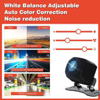 AHD 720P/1080P Rear View Camera for Car, HD Night Vision Car Backup Camera 170° Wide Angle, IP69 Waterproof Reverse Camera for Car GM Pickup Mini-Trucks SUV Mini-RV
