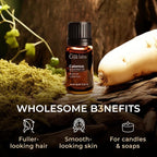 100% Pure Calamus Essential Oil - 0.34 Fl Oz - Calamus Oil for Hair, Skin, Diffuser, Aromatherapy & DIY Candle Making Scent