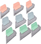 Magic Window Track Cleaner, Window Groove Cleaning Brush Tools Set, Cleaner Brushes for Window lides Gaps Tile Lines Shutter Slats Car Vents & Narrow Gaps (9PC)