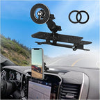 WXRYLYN 2024 2025 Ram Metal Dash Mount Magnetic Phone Holder for 2019-2025 2026 Ram 1500 2500 3500 TRX Metal Dash Platform Phone Mount 2025 Cell Phone Mount