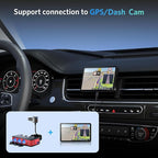 BESTEK 9 in1 Cigarette Lighter Splitter with 180W 3-Socket PD36W/65W Cigarette Lighter Adapter and QC3.0 18W Charging Ports, Car Cigarette Lighter for Dash Cam, GPS, iPad/Laptop/Phone