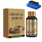 PTZ Crystal Serum – 9H Graphene Ceramic Coating for Cars, Advanced Hardness & Gloss, Water Beading Protection, DIY Car Paint, Glass & Wheel Care (2pcs)