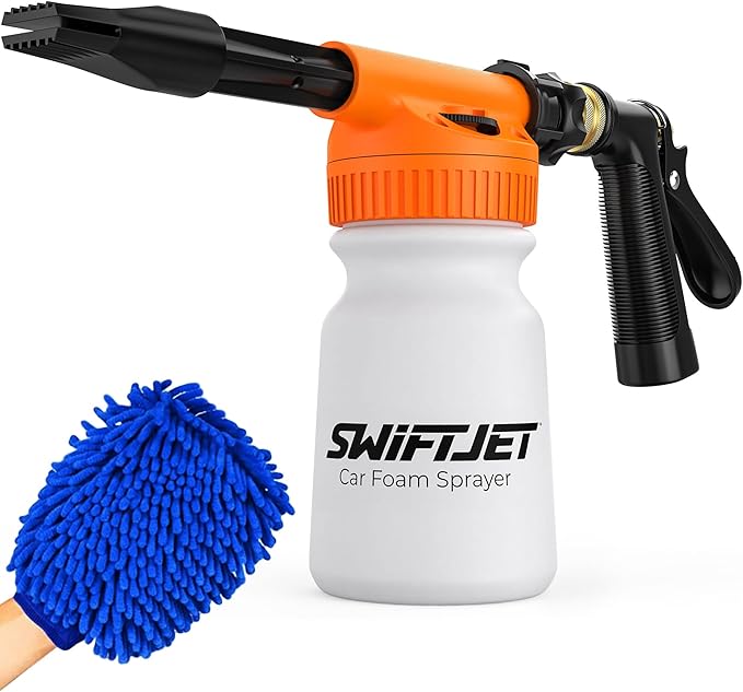 SwiftJet Car Wash Kit Bundle - Foam Gun and 16oz Soap