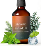 AROMADD Breathe Diffuser Oil 6.76 Fl Oz (200ml), Light Aroma Diffuser & Hotel Fragrance Diffuser Oil, Essential Oil Ideal for Anyone Who Loves a Fresh Scent Without Heavy Fragrance