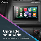 Pioneer DMH-1600NEX 6.8" Double-Din Digital Multimedia Receiver - Built in Bluetooth, Wired Apple CarPlay and Android Auto, Touchscreen, Rear Camera Input