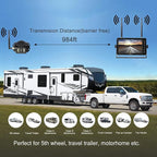 Haloview BT7 RV Backup Camera Wireless FHD 1080P DVR Rearview Full-Color Night Vision Cam and 7" Monitor System Adapter for Furrion Pre-Wired RV,Truck,Trailer,Truck,Camper,Van,Pickup