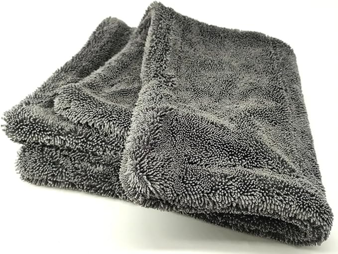 O.C.D 1500gsm Scratch Free XL Ultra Absorbent Microfiber Professional Car Drying Towel, Twisted Loop 24" x 36" for Detailing Cars (1)