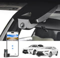 Mangoal Front 4K & Rear 1080p Dash Cam for Lexus ES 2018 2017 2016 & Lexus GS 2016-2020(Model A),ES350 ES300h GS300 GS350 GS450h,OEM Look, UHD 2160P Video,WiFi & App,128GB Card