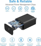 iPhone 17 16 15 Charger Fast Charging 3+3Pack Type C Charger USB C Chargers Block with 6FT Cable for iPhone Air/17/17 Plus/17 Pro/17 Pro Max/16/16 Plus/16 Pro/16 Pro Max/15/15 Pro Max/iPad Pro(Black)