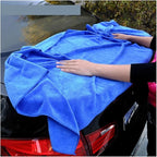 Oversized Car Cleaning Microfiber Towel 160x60cm Multipurpose Drying Rags(Blue 1pc)