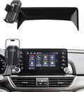 PZK Car Phone Mount for Honda Accord 2018-2022 Sport SE/EX/EX-L/Touring/LX Accessories 10th Gen Accord Only for 8-inch Screen 360° Rotation Auto Lock Phone Holder with Stroage Box Not Affect Vent