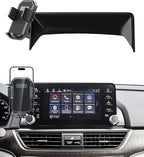 PZK Car Phone Mount for Honda Accord 2018-2022 Sport SE/EX/EX-L/Touring/LX Accessories 10th Gen Accord Only for 8-inch Screen 360° Rotation Auto Lock Phone Holder with Stroage Box Not Affect Vent
