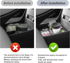 SKTU for 2023 2024 2025 Hyundai Palisade Center Console Organizer 2023-2025 Palisade Under Center Console Tray 2024 Palisade Armrest Box Hyundai Palisade 2024 2025 Accessories (Lower Organizer)