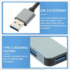 Kisangel USB Hub USB Port Expander for Laptop Computer High-Speed Data Transfer Up to Multi-Device Connection for Keyboard Mouse Printer Webcam No Driver Needed Compact and Portable Design