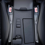 7F Car Seat Gap Filler Organiser,Between Seat Gap Filler, Centre Console Organiser, Universal Car Accessories, Fit SUV Truck Storage Black