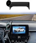 Phone Mount for Toyota Corolla/Corolla Hatchback 2019-2026/ Corolla Cross 2022-2026 Accessories 8-Inch Screen, Car Phone Holder Compatible with MagSafe, Strong Magnets Fast Wireless Charger Base