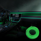 Car Interior Lights for Peugeot Landtrek/Partner/e-Partner/Rapid/Traveller/Expert LED Car Interior Atmosphere Lamp Car Ambient Lighting Kits,Green