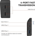 Glove Box Docking Station for Tesla Model Y USB Shunt Hub Docking Station Central Control Expander Glove Box Docking Docking for Tesla Model 3/Y Highland (M3 Highland My Juniper)